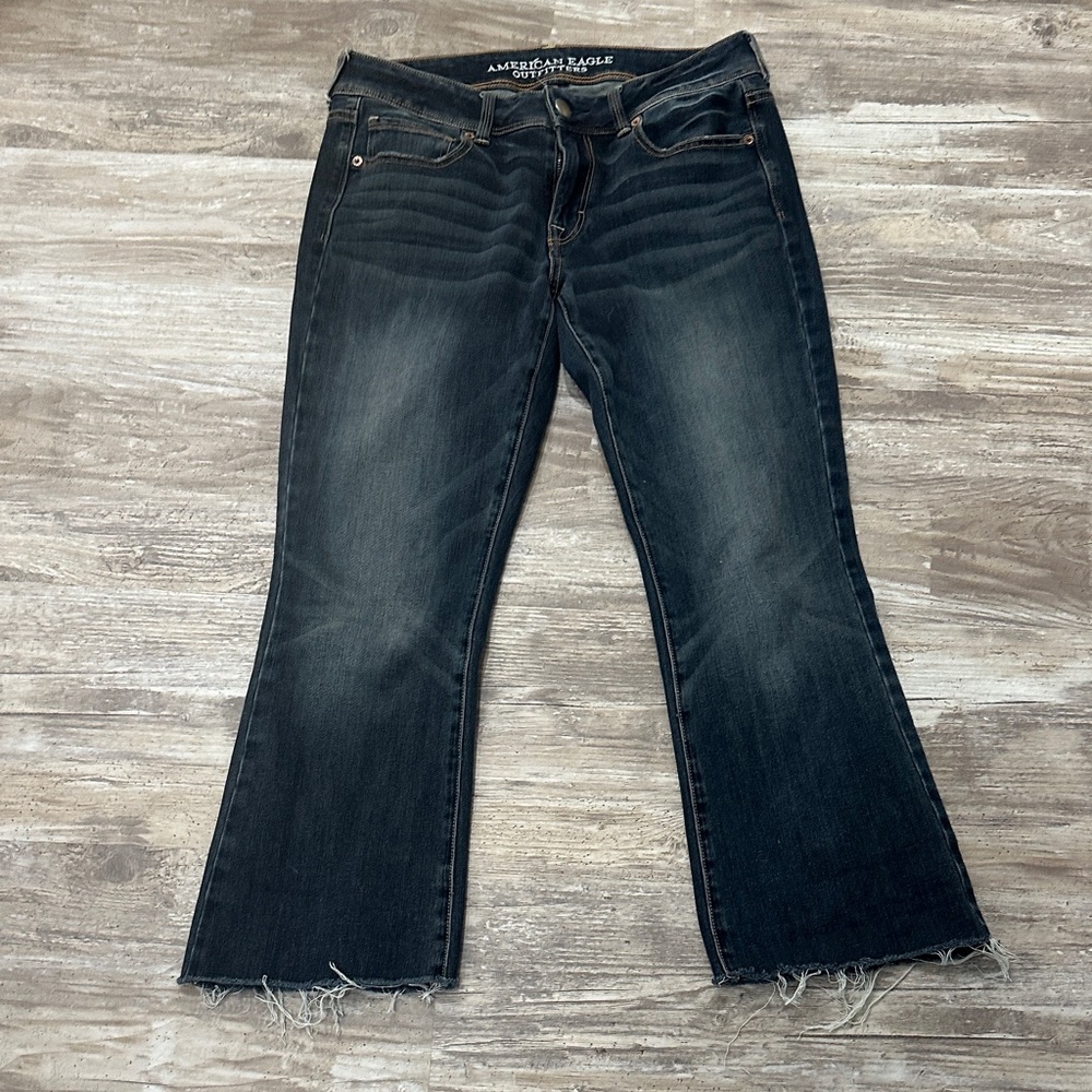 American Eagle Outfitters Women's kick boot jeans size 8 long